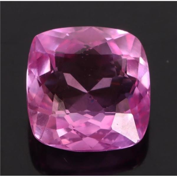 21.85CT LARGE PINK CUSHION SAPPHIRE GEMSTONE