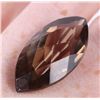 Image 4 : LARGE 33.0CT MARQUISE SMOKEY QUARTZ TOPAZ