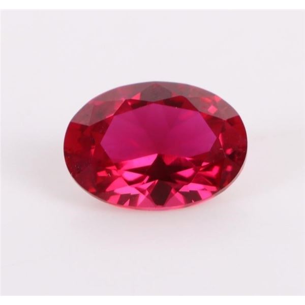 2 CT OVAL CUT LOOSE RUBY GEMSTONE