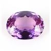 Image 1 : 19.80 CARAT OVAL CUT BICOLOR PURPLE/PINK SAPPHIRE