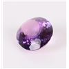 Image 2 : 19.80 CARAT OVAL CUT BICOLOR PURPLE/PINK SAPPHIRE