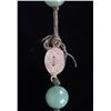 Image 4 : CHINESE JADE NECKLACE W/ IMPERIAL JADE PENDANT