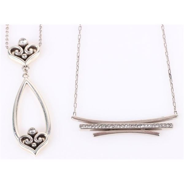 STERLING SILVER PLATED BRIGHTON NECKLACES