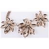 Image 4 : VINTAGE NETTIE ROSENSTEIN .925 THREE LEAF NECKLACE