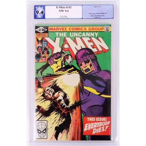 MARVEL UNCANNY X-MEN #142 PGX GRADE 9.4