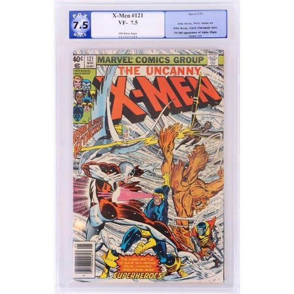 MARVEL X-MEN #121 PGX 7.5 OFF-WHITE PAGES 1979