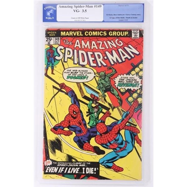 MARVEL AMAZING SPIDER-MAN #149 CGG GRADE 3.5