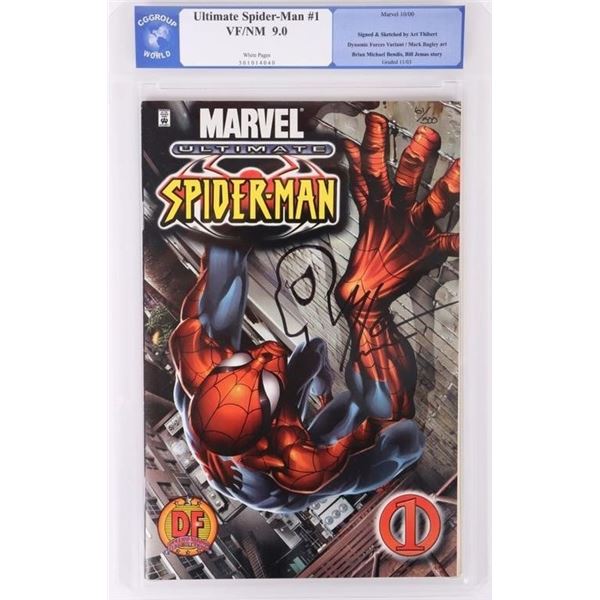 ULTIMATE SPIDER-MAN #1 VARIANT SIGNED ART THILBERT