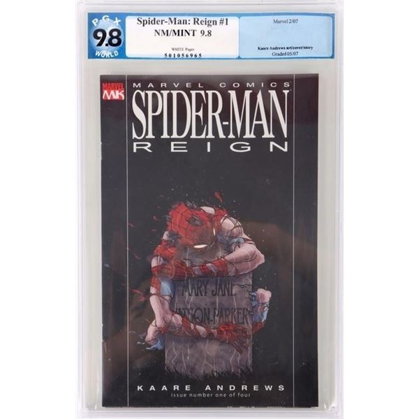 MARVEL SPIDER-MAN: REIGN #1 PGX 9.8 2007