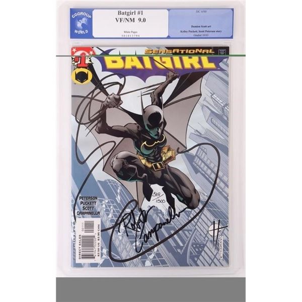 BATGIRL #1 1ST SOLO CAIN AS BATGRIL COMIC CGG 9.0