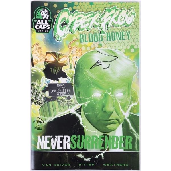 CYBERFROG BLOOD HONEY NEVER SURRENDER SIGNED