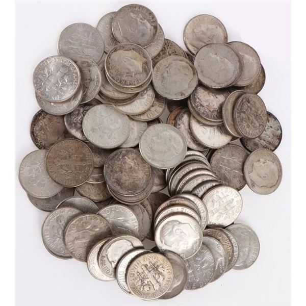 90% SILVER ROOSEVELT DIMES 243.8G