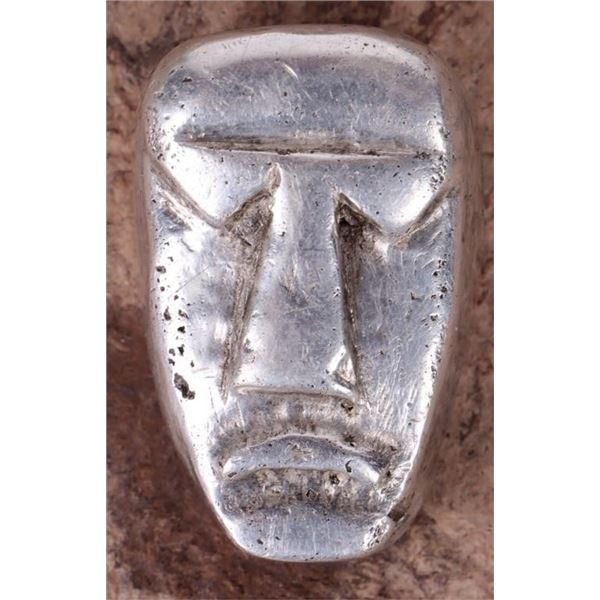 75.7 GRAMS FINE SILVER BULLION WITH TRIBAL FACE