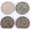 Image 2 : 50% SILVER WORLD SILVER COINS PERU UN SOL - (20)