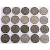 Image 1 : 50% SILVER WORLD SILVER COINS PERU UN SOL - (20)