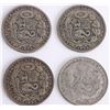 Image 4 : 50% SILVER WORLD SILVER COINS PERU UN SOL - (20)