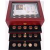 Image 1 : PRESIDENTIAL GOLDEN $1 EIGHTY COIN SET W/ CASE