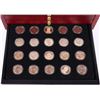 Image 5 : PRESIDENTIAL GOLDEN $1 EIGHTY COIN SET W/ CASE