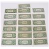 Image 4 : US SILVER CERTIFICATES $1 BILLS - LOT OF 19