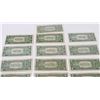 Image 5 : US SILVER CERTIFICATES $1 BILLS - LOT OF 19