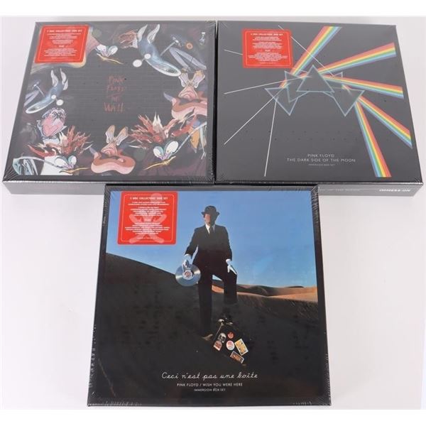PINK FLOYD SEALED IMMERSION BOX 3 ALBUM SETS