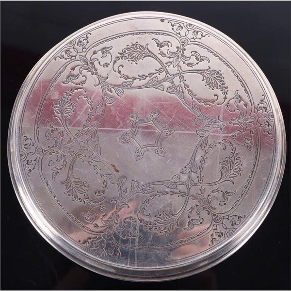 TIFFANY & CO. STERLING SILVER MAKERS BOWL W/ LID