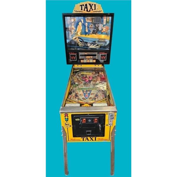 1988 TAXI #10 WILLIAMS ELECTRONICS PINBALL MACHINE