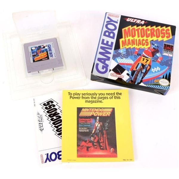 MOTOCROSS MANIACS FOR NINTENDO GAME BOY FULL SET