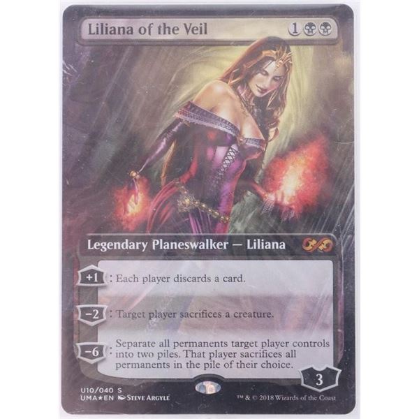 MAGIC THE GATHERING LILIANA OF THE VEIL BOX TOPPER