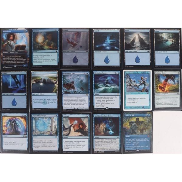 MAGIC THE GATHERING LOT 17 CARDS RARES&MYTHICS