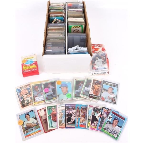 1960-1990'S ASSORTED BASEBALL CARDS + MORE