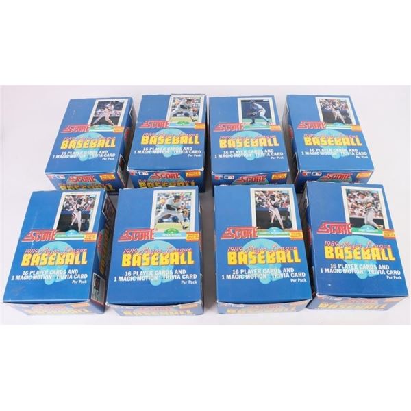 1989 SCORE MAJOR LEAGUE BASEBALL PACK BOX - 8