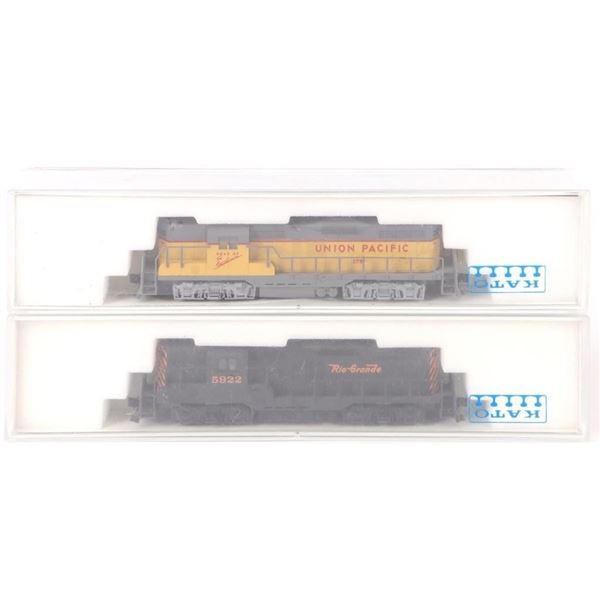 KATO N GAUGE ORIGINAL RAILROAD MODELS - (2)