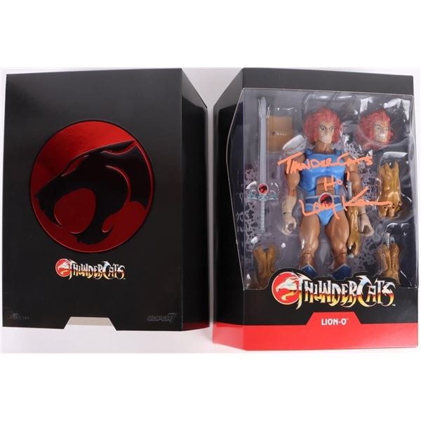 THUNDERCATS LION-O LARRY KENNEY AUTO. FIGURE JSA