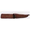 Image 9 : ANTLER HANDLE HANDMADE KNIVES W/ SHEATHS (4)