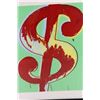 Image 2 : ANDY WARHOL RED DOLLAR SIGN LITHOGRAPH