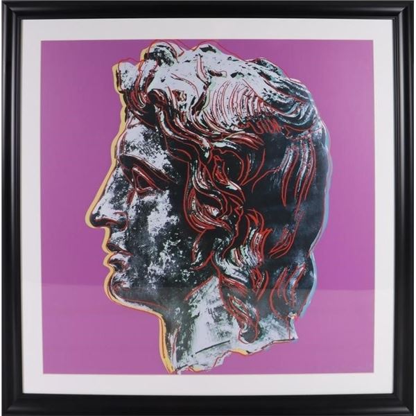 ANDY WARHOL ALEXANDER THE GREAT OFFSET LITHOGRAPH