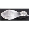Image 1 : BACCARAT FRANCE CRYSTAL FROSTED SIGNED DUCK