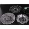 Image 3 : ASSORTED ETCHED GLASS BOWLS & PLATES - LOT OF 8