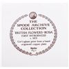 Image 3 : THE SPODE ARCHIVE COLLECTION BRITISH FLOWER PLATES