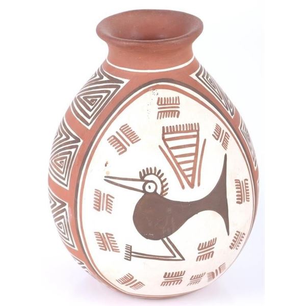 QUIBUROS REPLICA VENEZUELAN CLAY TRIBE VASE