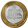 Image 3 : .999 Silver Four Queens Casino Hotel Las Vegas $10 Limited Edition Gaming Token