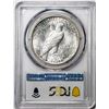 Image 2 : 1927-D $1 Peace Silver Dollar Coin PCGS MS63