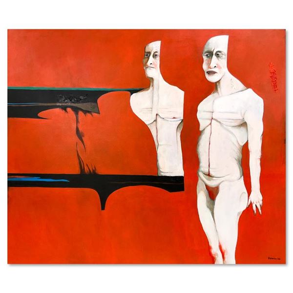 Milton Berwin (1925-2023) Original Painting on Canvas