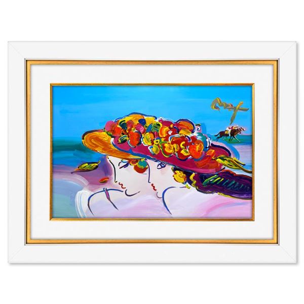 Peter Max "Kentucky Oaks" Original Mixed Media on Paper