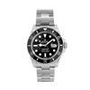 Image 1 : Rolex Mens Stainless Steel Submariner Wristwatch With Rolex Box And Card