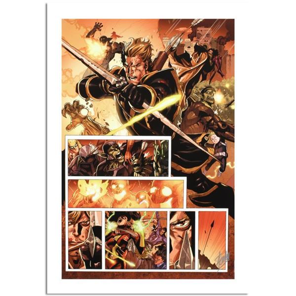 Stan Lee "Secret Invasion #7" Limited Edition Giclee on Canvas
