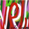 Image 2 : Chris Riggs "Love" Original Acrylic on Canvas