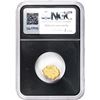Image 2 : 3.30 Gram Sanoyta Mexico Gold Nugget NGC Vaultbox Unvaulted
