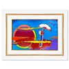 Image 1 : Peter Max "New Moon 2" Original Mixed Media on Paper